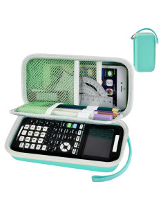 Funda Verde para Calculadora Gráfica Texas Instruments TI-84 Plus