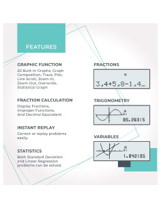 Calculadora Científica CATIGA con Gráficos y 360 Funciones 2