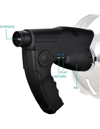 Dispositivo de Escucha Parabólico HAUSBELL 8X para Niños