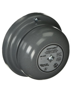 Campana Edwards Signaling 340-4G5 24VAC 0.250A Gris