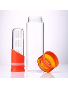 Botella de Agua Infusora Cupture Naranja 2 Paquete 0.71 L 2