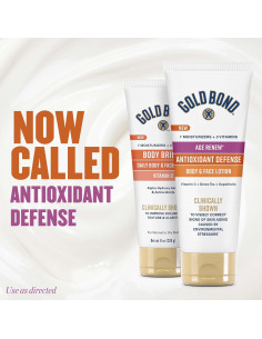 Loción Antioxidante Gold Bond Age Renew 226.8 g - Ilumina y Suaviza 2