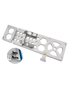 Escuadra de sierra de guía ViewReal 34x10cm para cortes 90