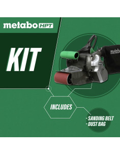 Lijadora de Banda Metabo HPT SB8V2 3x21cm Vel. Variable 2