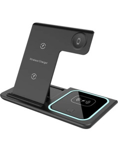 Cargador Inalámbrico 3 en 1 Elite Distro para iPhone y Samsung 2