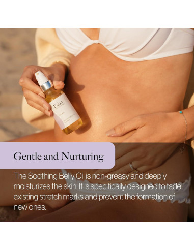 Aceite Abdominal Calmante Esker 113.4ml - Hidratante Embarazo