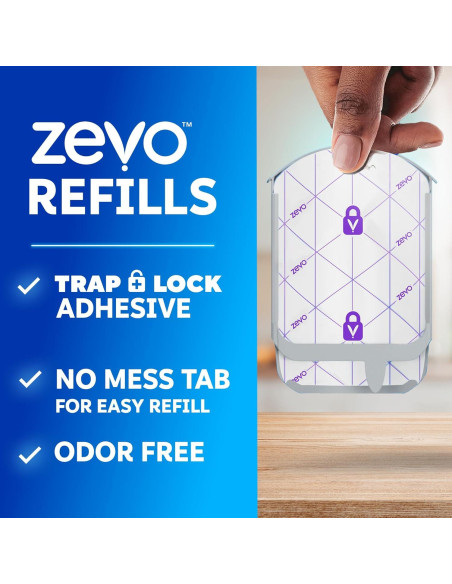 Cartuchos de Recarga Zevo para Trampa de Insectos Voladores - 6 Unidades