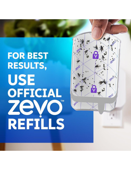 Cartuchos de Recarga Zevo para Trampa de Insectos Voladores - 6 Unidades