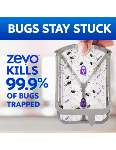 Cartuchos de Recarga Zevo para Trampa de Insectos Voladores - 6 Unidades