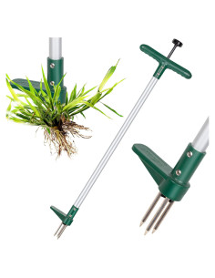 Extractor de Malezas Walensee con Mango Largo y 3 Garras