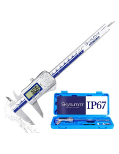 Calibrador Digital Vernier IP67 Skysummr 0-150mm Acero Inoxidable