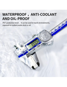 Calibrador Digital Vernier IP67 Skysummr 0-150mm Acero Inoxidable 2