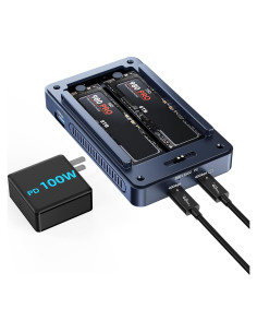 Caja SSD NVMe M.2 ACASIS TBU405 Pro Max 40Gbps con Ventilador