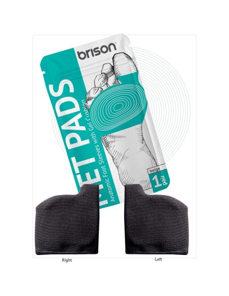 Almohadillas Metatarsales Brison para Alivio del Dolor - 2 Pares