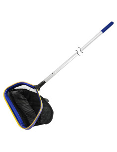 Red Skimmer Profundo Poolvio con Poste Ajustable 3m - 10m