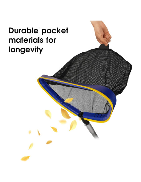 Red Skimmer Profundo Poolvio con Poste Ajustable 3m - 10m