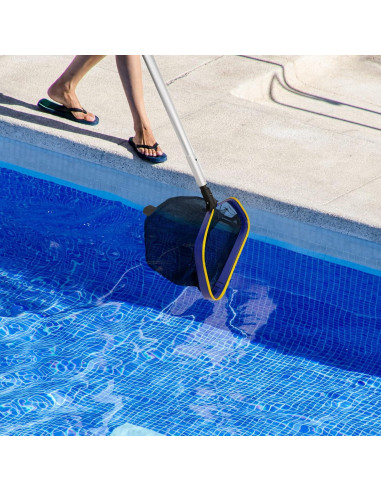 Red Skimmer Profundo Poolvio con Poste Ajustable 3m - 10m