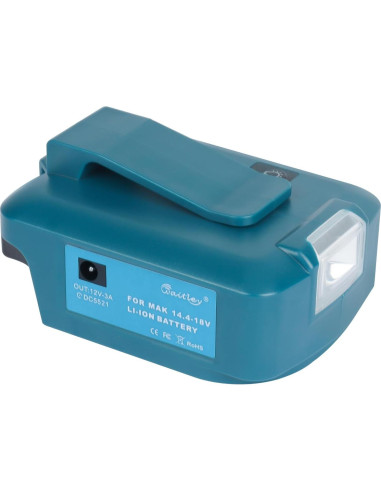Adaptador de Batería USB ADP05 Makita 18V con Luz LED