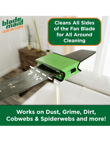 Limpiador de Ventiladores de Techo Blade Maid - Kit con Polo 0.91m