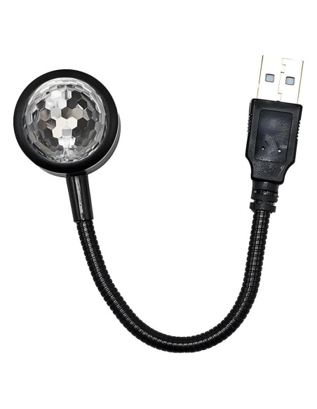 Proyector de Estrellas UHANBUT Luz Nocturna Multicolor USB