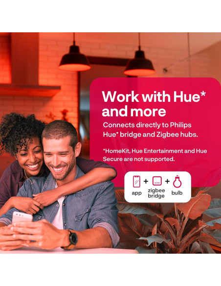 Bombilla Inteligente Innr A19 Zigbee E26 1100 Lúmenes Paquete de 2