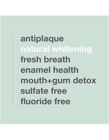 Pasta de Dientes de Carbón Davids 149.69g Blanqueamiento Natural