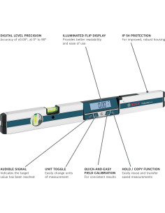 Nivel Digital BOSCH GIM 60 de 60,96 cm con Funda y Baterías 2
