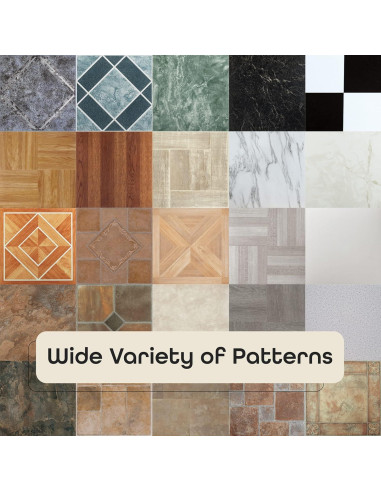 Azulejos de Vinilo Nexus 30.48x30.48 cm Bianco - 20 Piezas