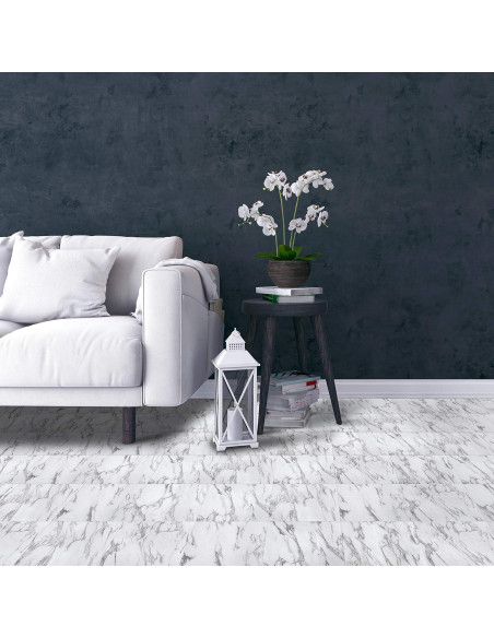 Azulejos de Vinilo Nexus 30.48x30.48 cm Bianco - 20 Piezas