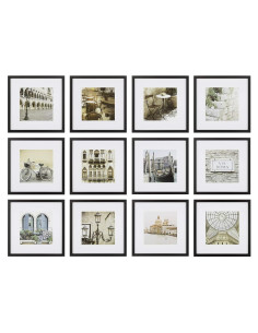 Conjunto de 12 Marcos de Foto Gallery Perfect 30x30 cm