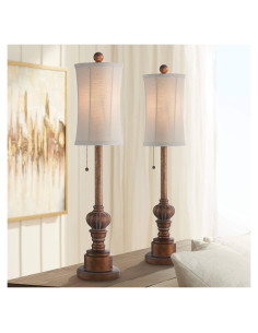 Conjunto de 2 Lámparas de Mesa Buffet Regency Hill 71 cm
