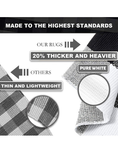 Alfombra de Entrada KOZYFLY Cuadro Búfalo 71x109 cm Lavable