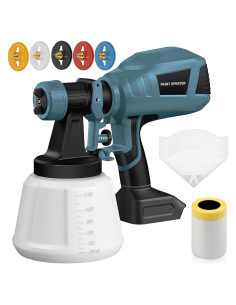 Pulverizador de pintura Houselife HL-KLB-007B 1200ml 5 boquillas