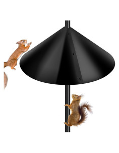 Baffle a Prueba de Ardillas Lezcufer 40.64cm para Comedero de Aves