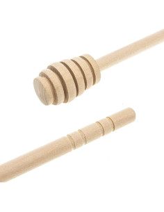 4 Palitos de Madera para Miel 16 cm ICEYLI - Dosificadores Naturales 2