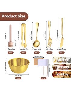 Set de Accesorios para Tablas de Charcutería GUZE-US 26 PZS 2