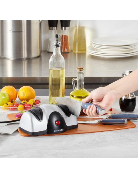 Afilador de cuchillos eléctrico Kitchen Tek 2 etapas 19 cm