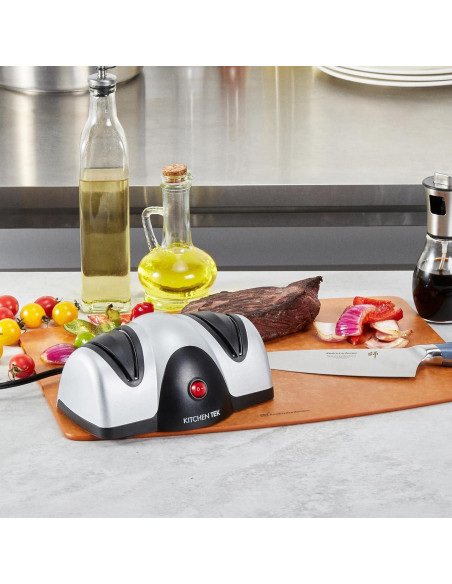 Afilador de cuchillos eléctrico Kitchen Tek 2 etapas 19 cm