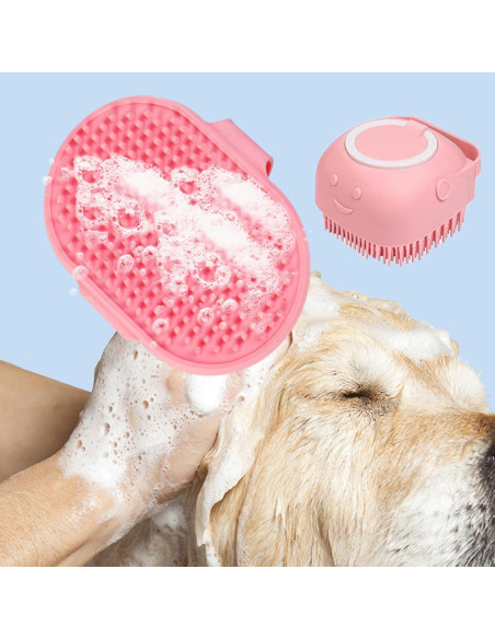 Kit de Aseo para Mascotas Pequeñas GEBER 9 Piezas Rosa