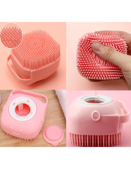 Kit de Aseo para Mascotas Pequeñas GEBER 9 Piezas Rosa