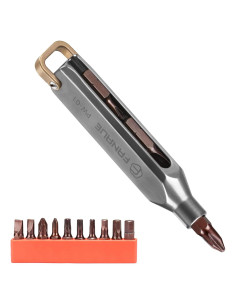 Destornillador de bolsillo EDC FANAUE de titanio 10 en 1