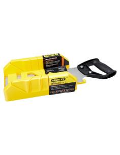 Sierra de Mano STANLEY 12" con Caja de Inglete 19-800