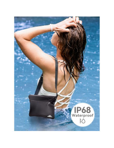 Bolsa de Cintura Impermeable HEETA 22.86x17.02cm 2 Piezas 2