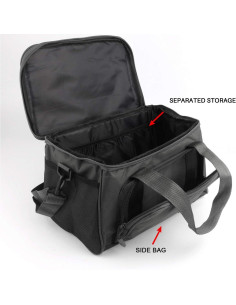 Bolsa de Pesca Portátil Mouhike Negra 39x25 cm Impermeable 2