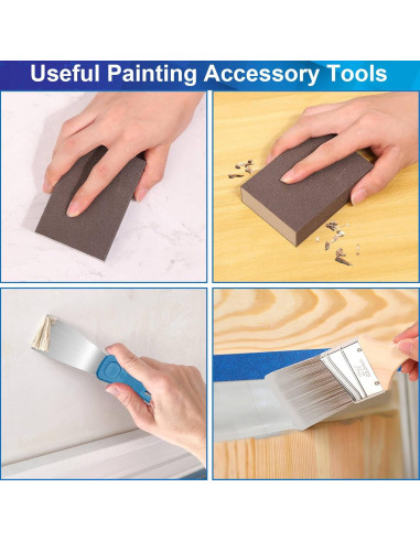 Kit de Pintura Mckanti con Rodillos, Brochas y Accesorios