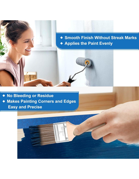 Kit de Pintura Mckanti con Rodillos, Brochas y Accesorios