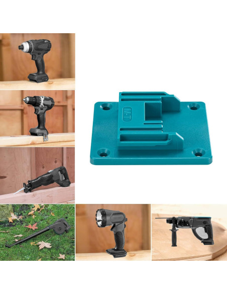 5 Soportes de Montaje Crivnhar para Taladro 18V con Tornillos