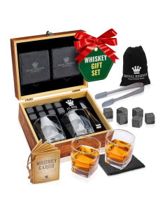 Juego de Piedras para Whiskey Royal Reserve - 6 Piezas