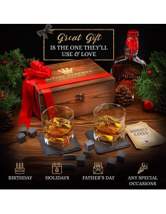 Juego de Piedras para Whiskey Royal Reserve - 6 Piezas 2