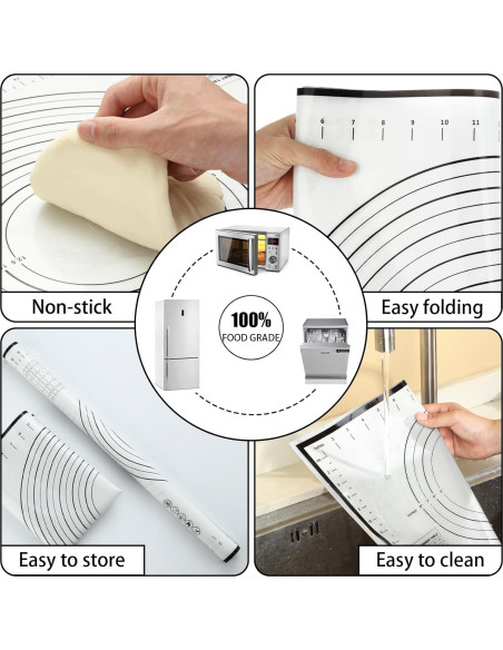 Juego de rodillos Unokit 3 piezas - Rodillo de madera 44.5 cm